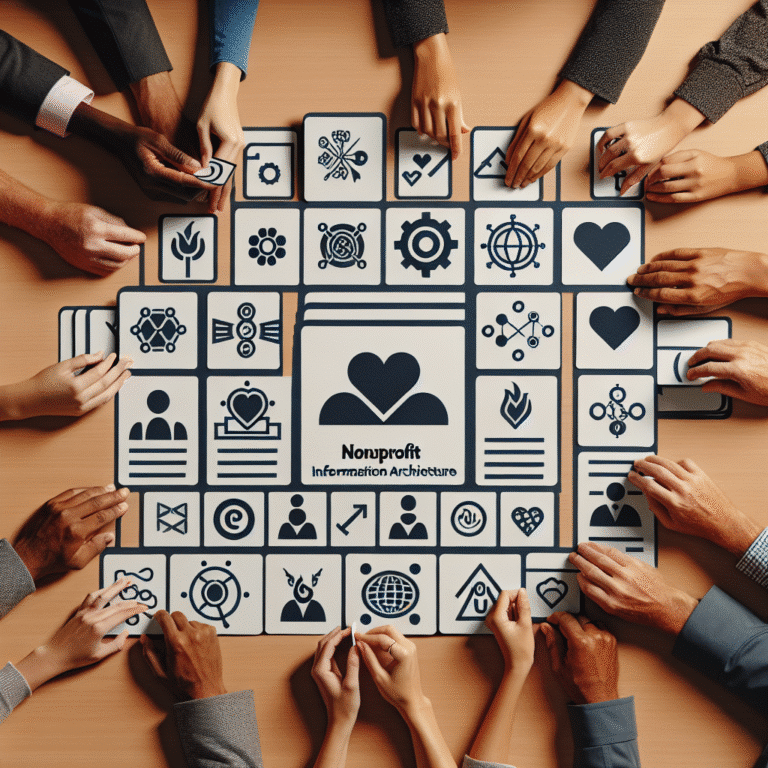 tools and methods for card sorting for nonprofit IA
