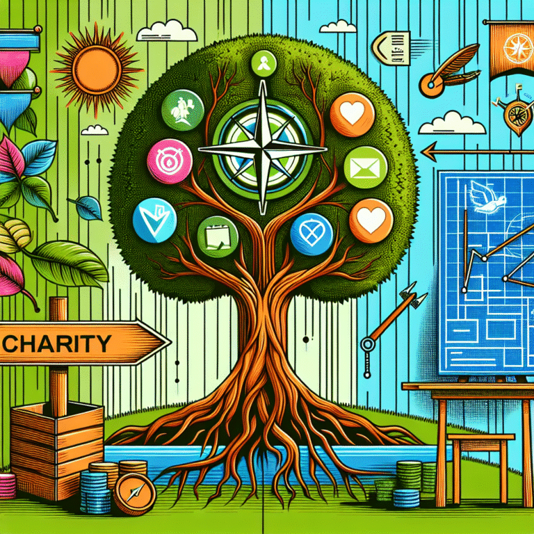 best practices for defining website goals for a new charity