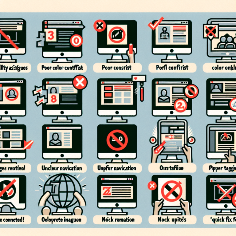 quick fixes for common accessibility issues on nonprofit sites