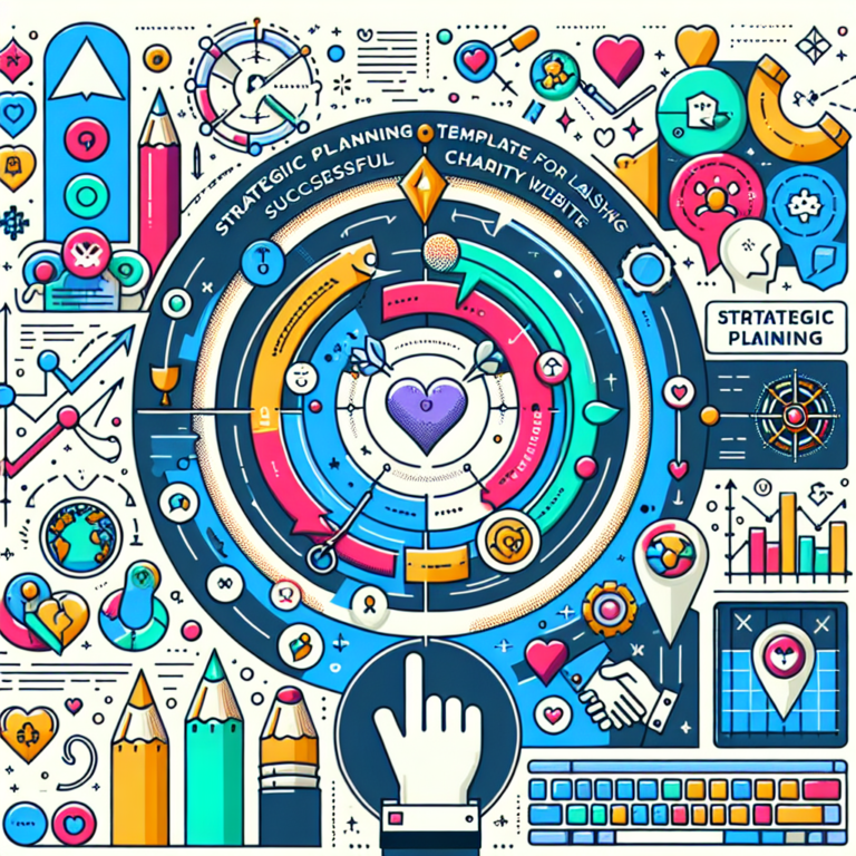 strategic planning template for successful small charity website launches