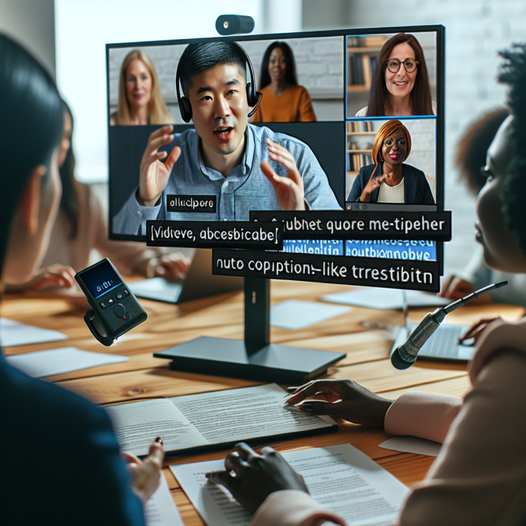 improving video accessibility with captions and transcripts for nonprofits